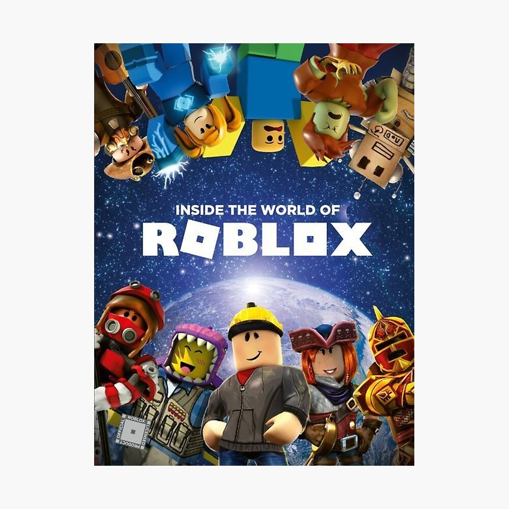 Inside The World Of Roblox Games Poster By Best5trading Redbubble - games roblox x pinterest games roblox และ games