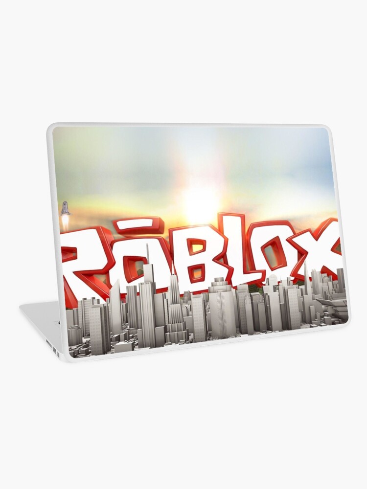 The World Of Roblox Games City Laptop Skin By Best5trading Redbubble - roblox for mac laptop