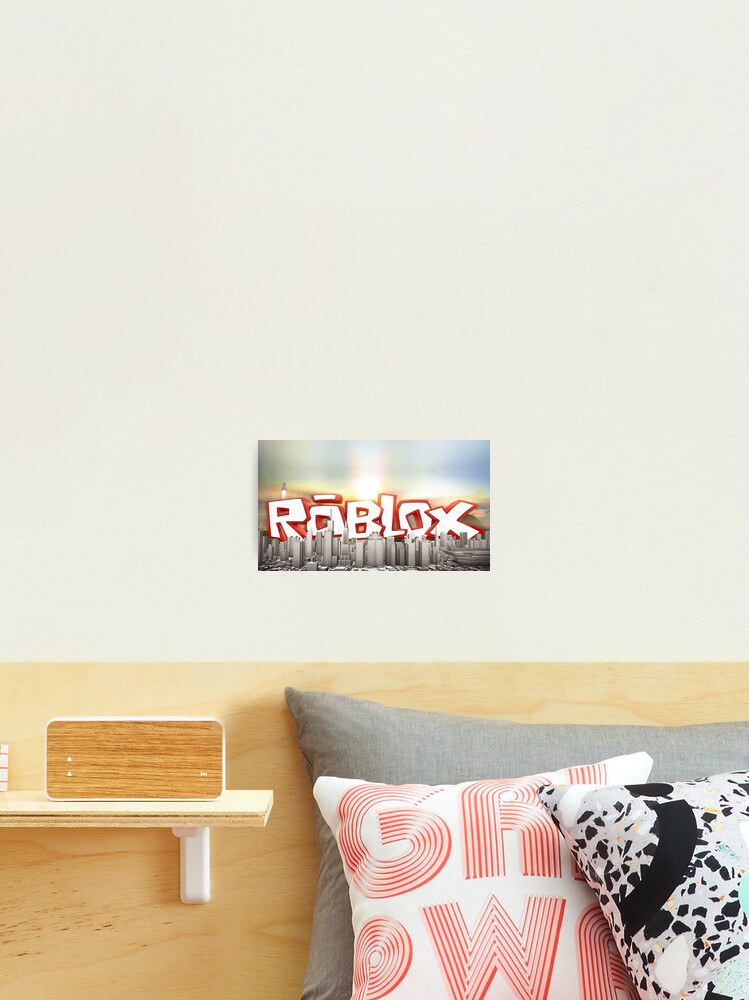 The World Of Roblox Games City Photographic Print By Best5trading Redbubble - the world of roblox games city mini skirt by best5trading