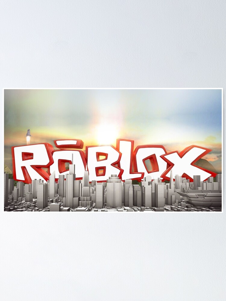 The World Of Roblox Games City Poster By Best5trading Redbubble - robux walls on twitter in need of fast free legit