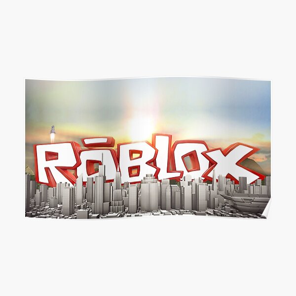 Roblox Posters Redbubble - poster roblox de xyae redbubble
