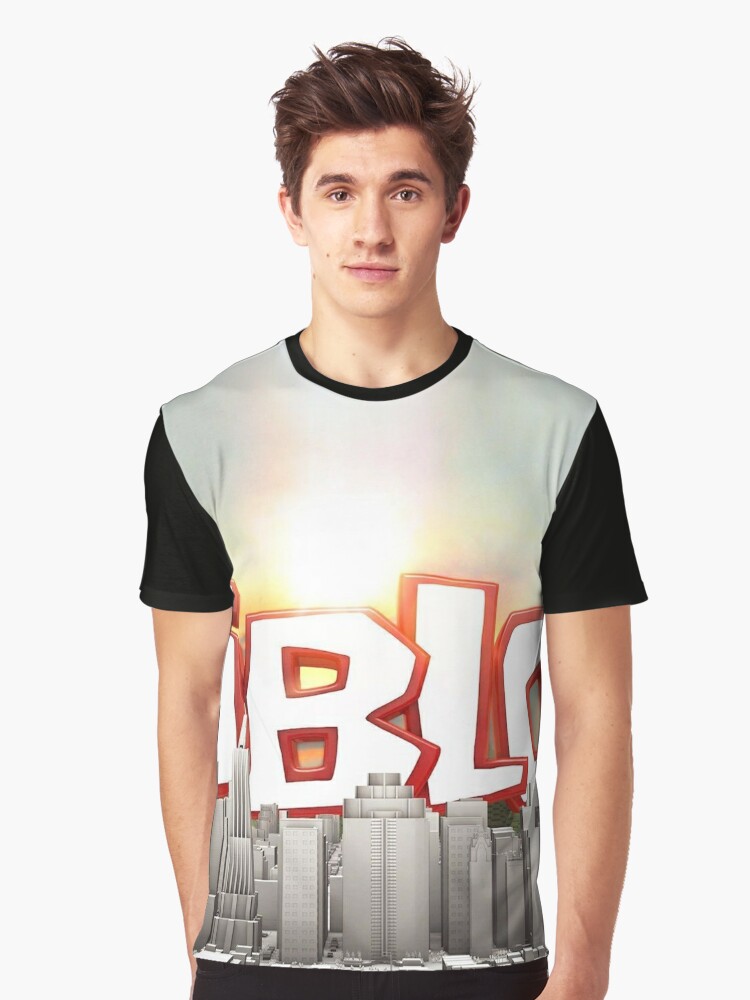 The World Of Roblox Games City T Shirt By Best5trading Redbubble - roblox log gold pullover hoodie by best5trading redbubble