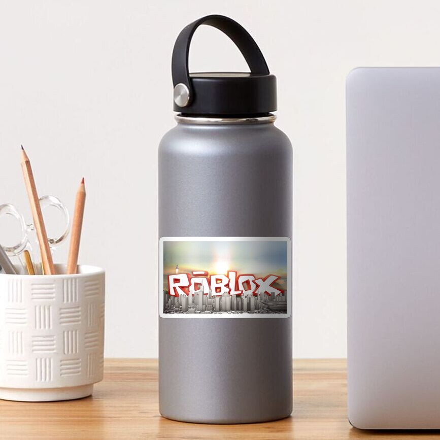 The World Of Roblox Games City Sticker By Best5trading Redbubble - roblox city pic square