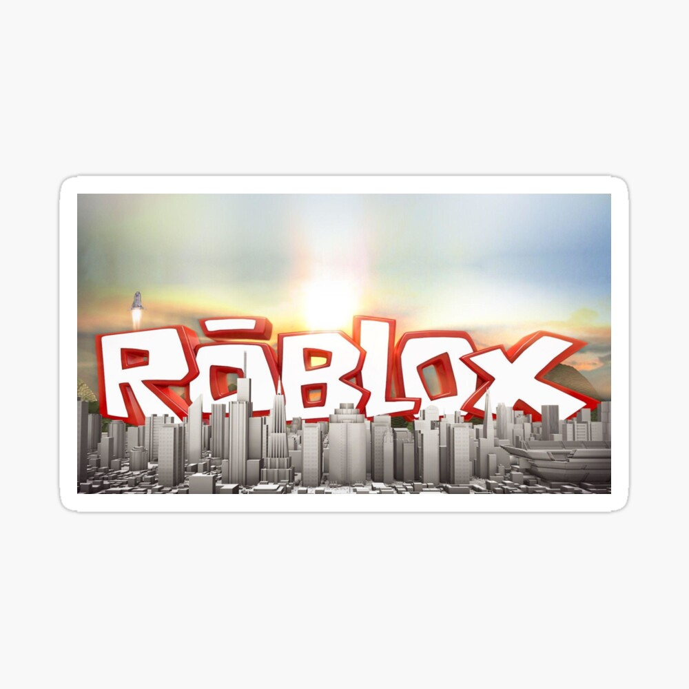 The World Of Roblox Games City Poster By Best5trading Redbubble - roblox world games