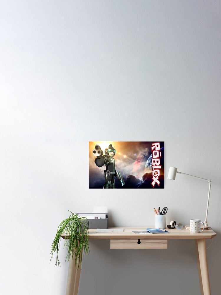 Roblox Game World Poster By Best5trading Redbubble - inside the world of roblox games metal print by best5trading redbubble