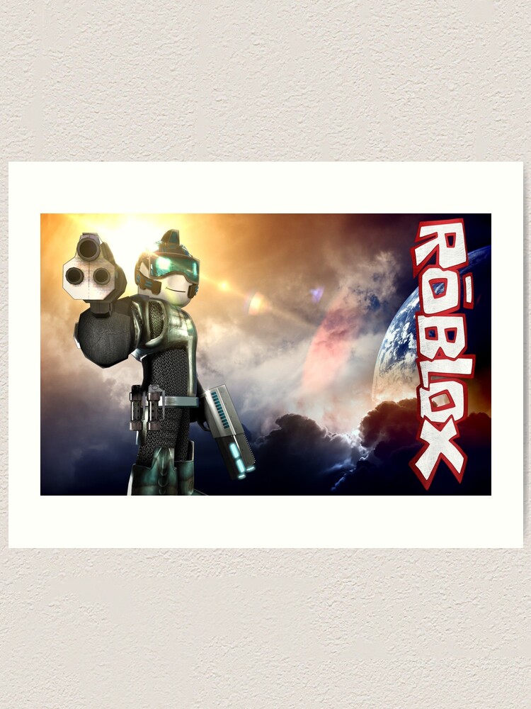 Roblox Game World Art Print By Best5trading Redbubble - inside the world of roblox games metal print by best5trading redbubble