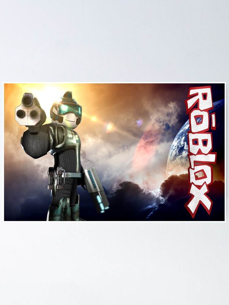 Roblox Game World Poster By Best5trading Redbubble - inside the world of roblox games metal print by best5trading redbubble