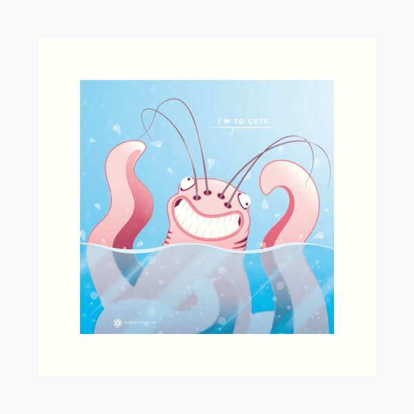 I'm so cute Art Print