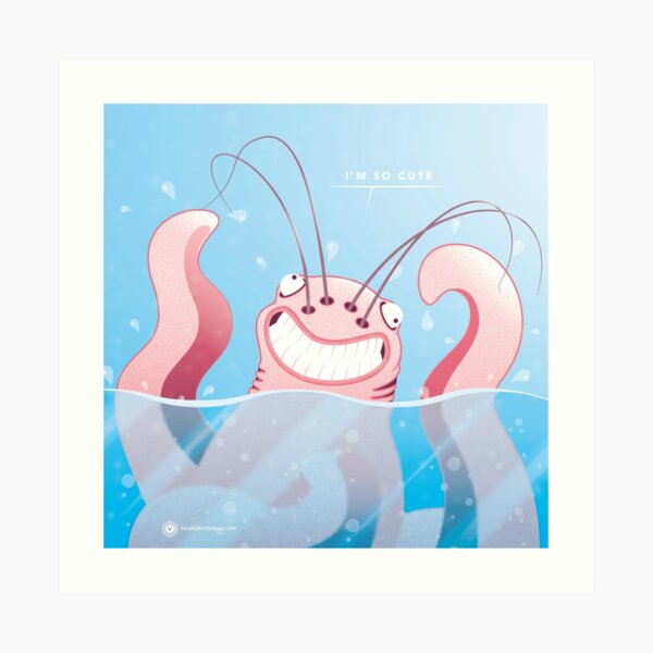 I'm so cute Art Print