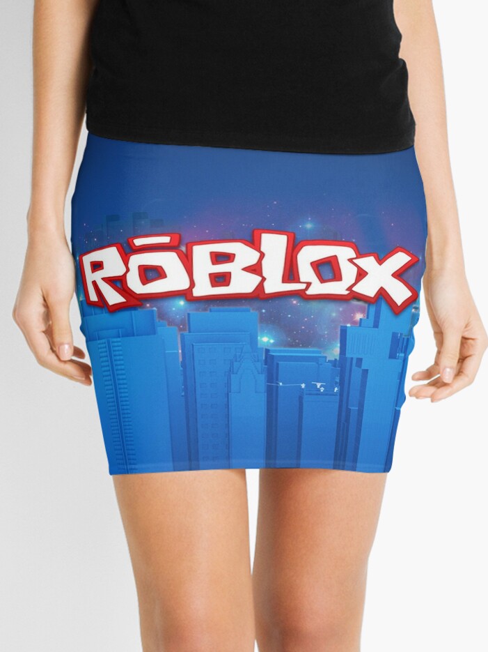 Roblox Games Blue Mini Skirt By Best5trading Redbubble - roblox games clothing redbubble