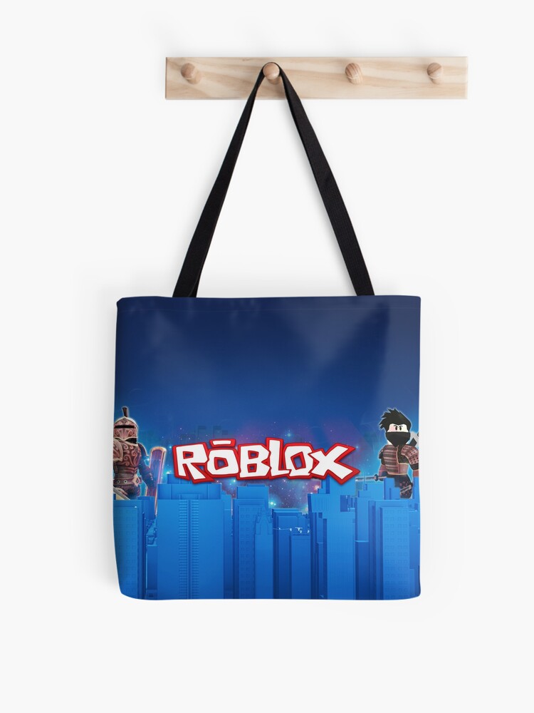Roblox Games Blue Tote Bag By Best5trading Redbubble - roblox blue starry sign