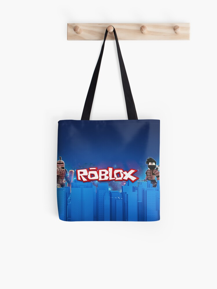 Roblox Games Blue Tote Bag By Best5trading Redbubble - roblox games blue socks by best5trading redbubble