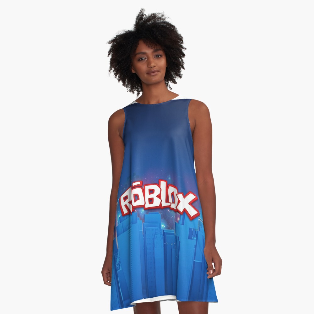 Roblox Games Blue A Line Dress By Best5trading Redbubble - blue water dress roblox