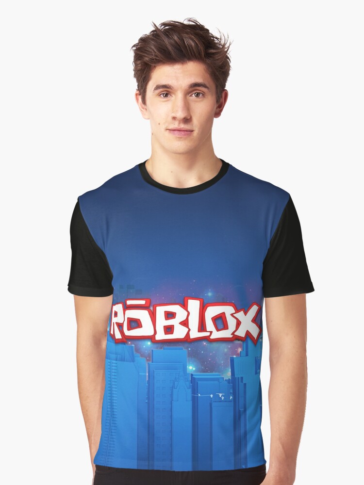 roblox t shirt blue and black