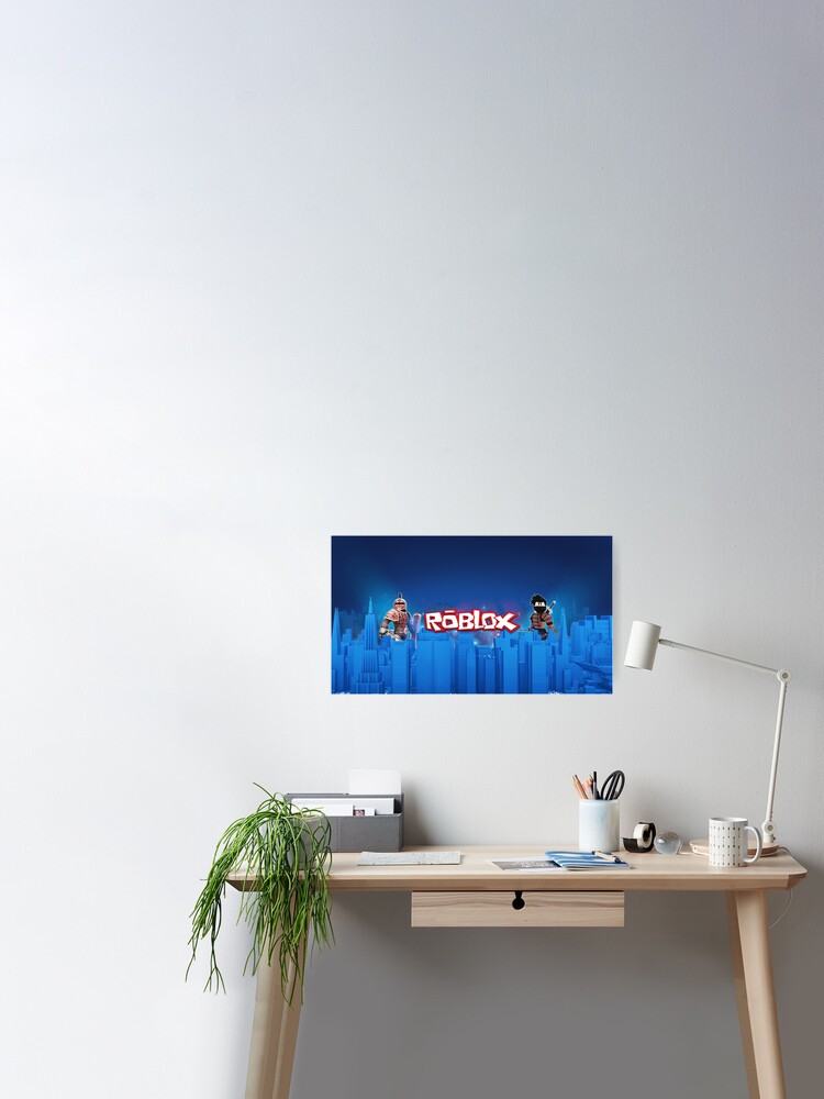 Roblox Games Blue Poster By Best5trading Redbubble - roblox games blue t shirt by best5trading redbubble