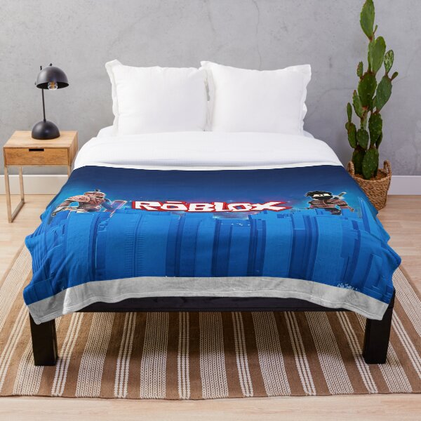 Roblox Games Blue Throw Blanket By Best5trading Redbubble - inside the world of roblox games comforter by best5trading