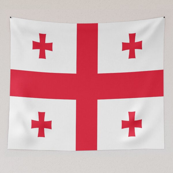 Item preview, Georgia Flag designed and sold by flagshop.