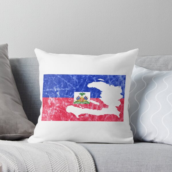 Item preview, Haiti Flag Silhouette designed and sold by crizzinho.