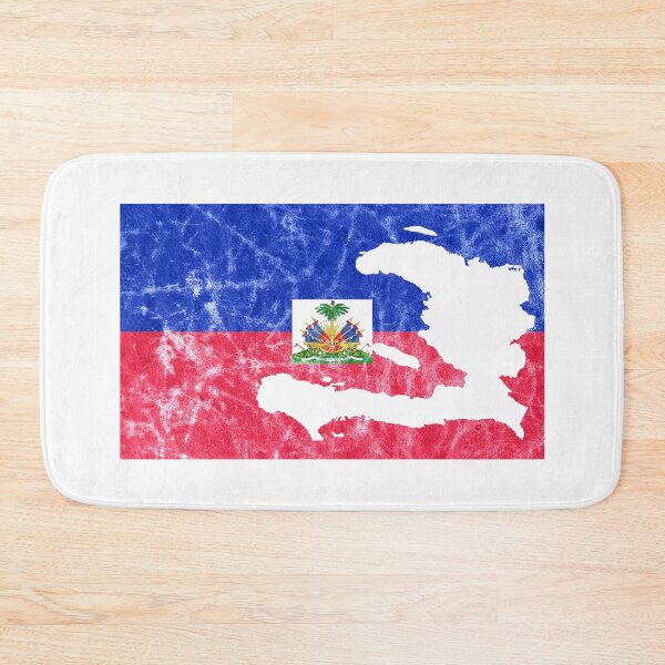 Item preview, Haiti Flag Silhouette designed and sold by crizzinho.