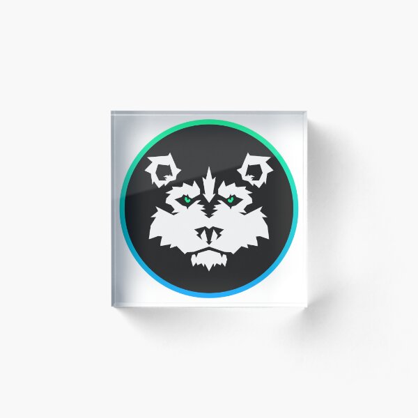Kekis the Artic Bear Acrylic Block