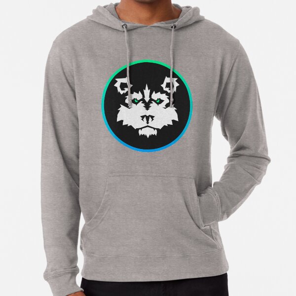 Kekis the Artic Bear Lightweight Hoodie