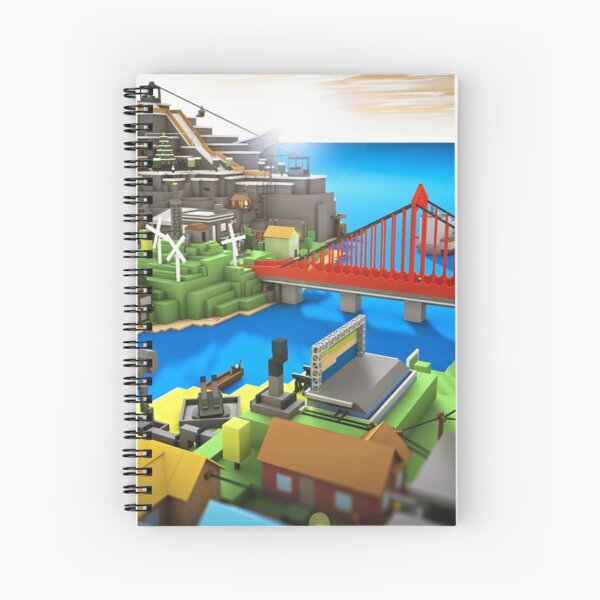 Roblox Spiral Notebooks Redbubble - happy home of robloxia inside