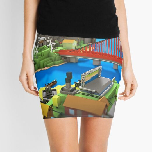 Roblox The Game Mini Skirts Redbubble
