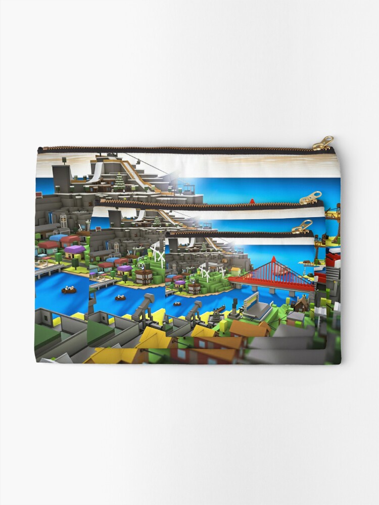 Roblox In The Ocean Game Zipper Pouch By Best5trading Redbubble - ocean view roblox