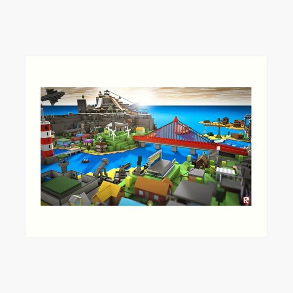 Roblox On Fire Art Print By Best5trading Redbubble - ocean fire roblox