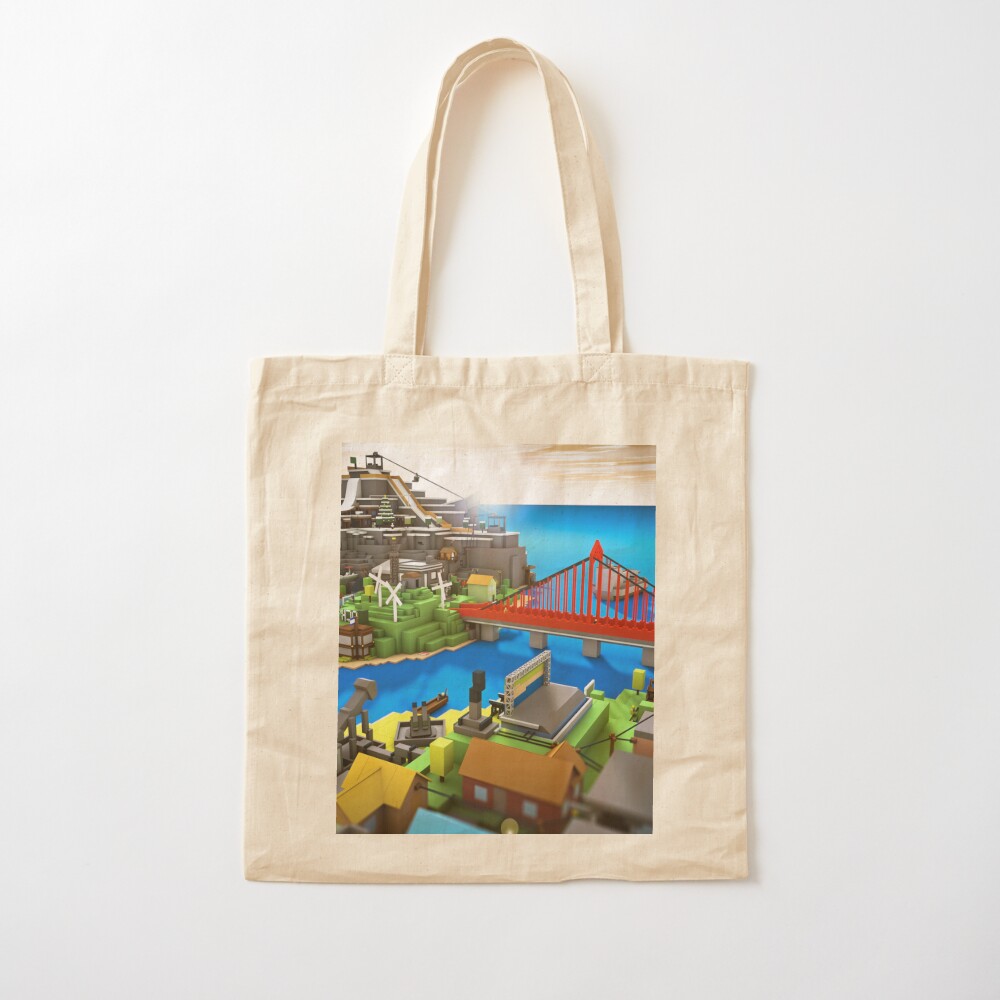 Roblox In The Ocean Game Tote Bag By Best5trading Redbubble - black off block side bag roblox