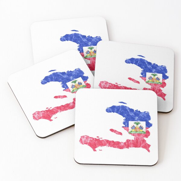Item preview, Haiti Flag Silhouette designed and sold by crizzinho.