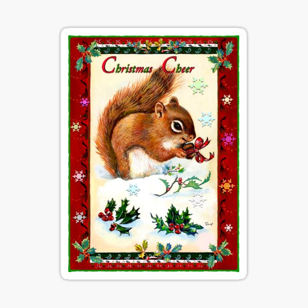 A SQUIRREL'S GIFT Sticker