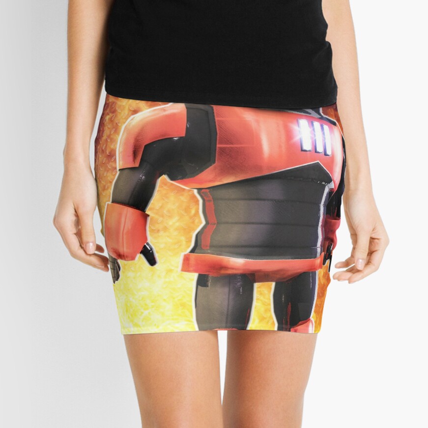 Roblox On Fire Mini Skirt By Best5trading Redbubble - roblox skirt with socks