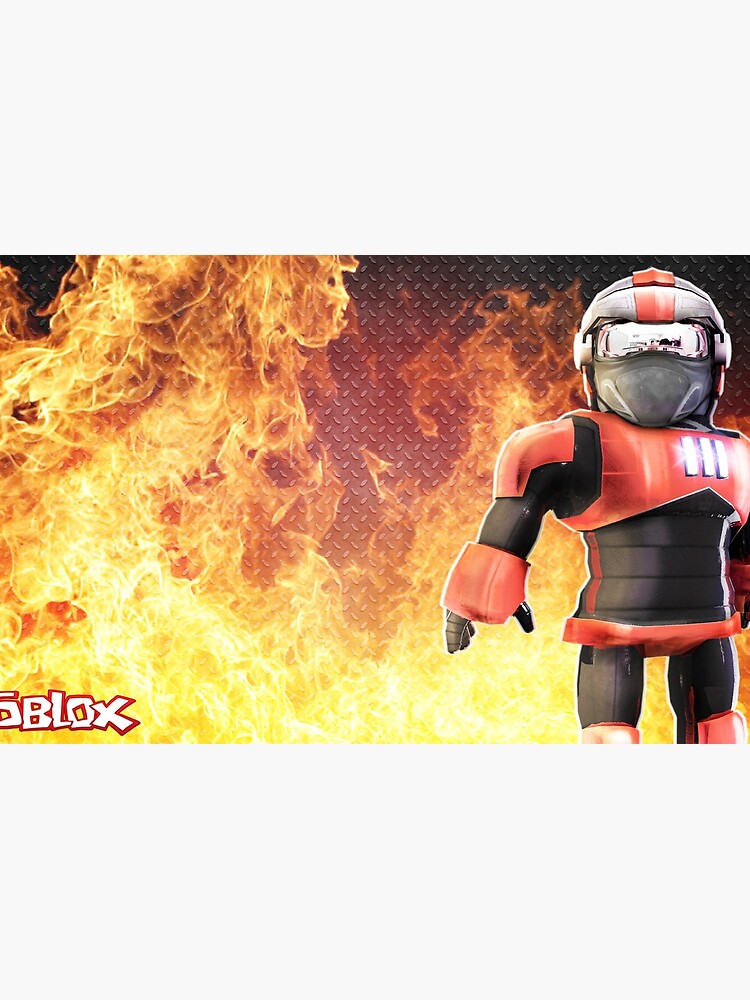 Roblox On Fire Laptop Skin By Best5trading Redbubble - firefighter helmets roblox