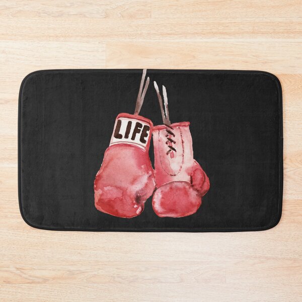 Item preview, Boxing Gloves fan, Boxing Sport fan, Boxing life, Gym Art fan, watercolor painting designed and sold by MahsaWatercolor.