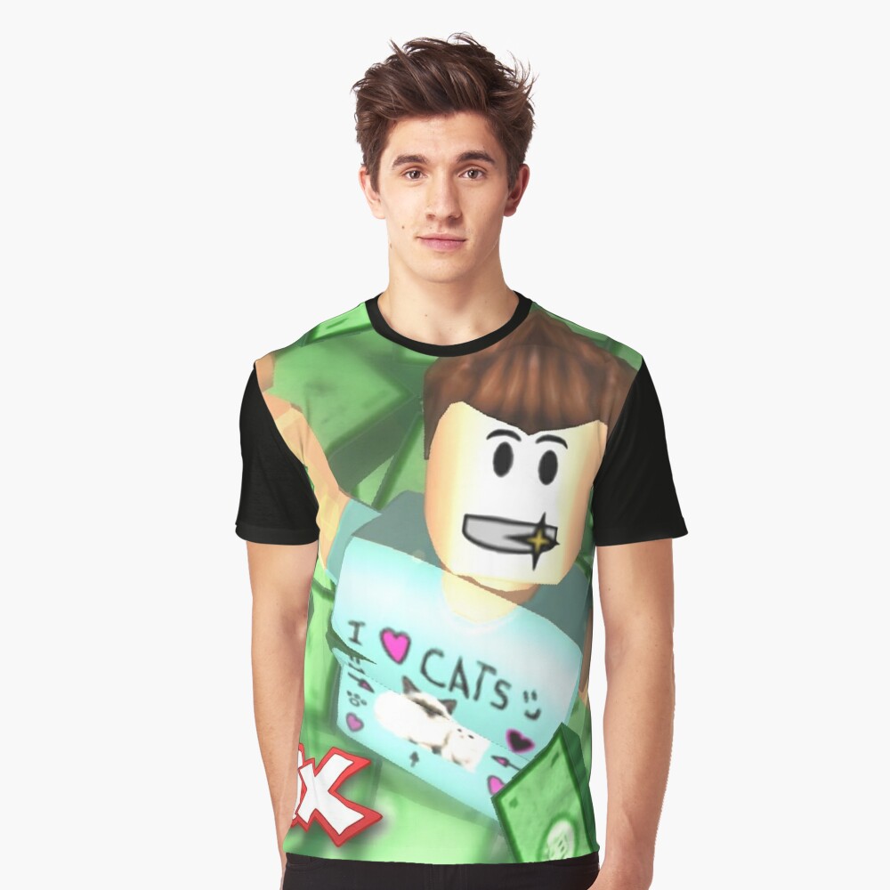 Roblox I Love Cats T Shirt By Best5trading Redbubble - i love cats roblox