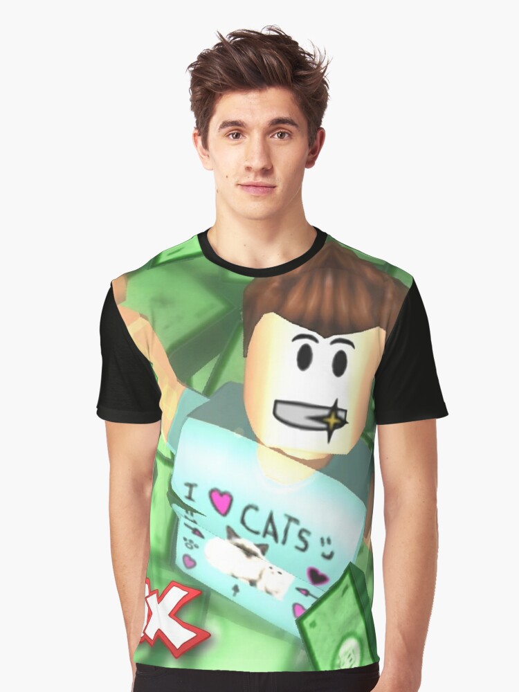 Roblox I Love Cats T Shirt By Best5trading Redbubble - roblox log gold pullover hoodie by best5trading redbubble