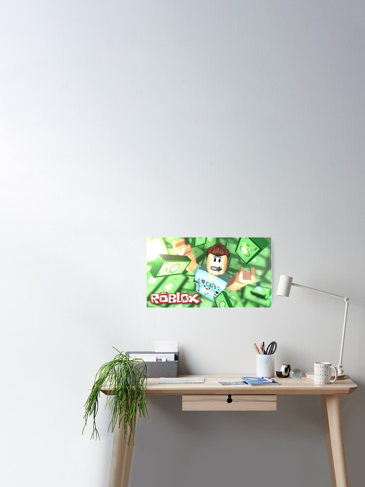 Roblox I Love Cats Poster By Best5trading Redbubble - roblox wall poster