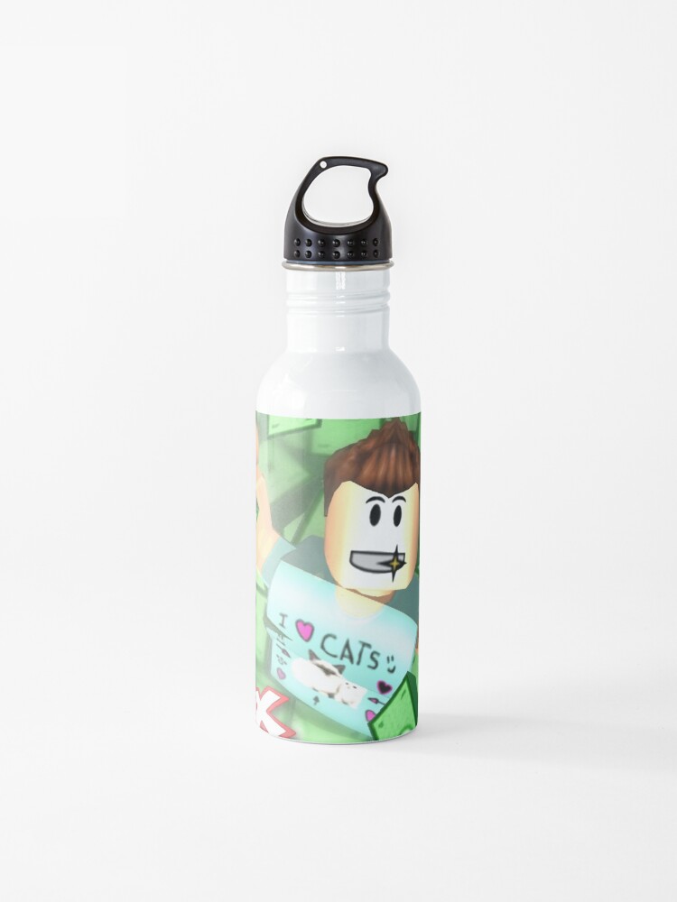 Roblox I Love Cats Water Bottle By Best5trading Redbubble - i love cats roblox