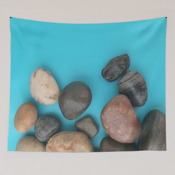 Item preview, Stones on Blue designed and sold by umeimages.