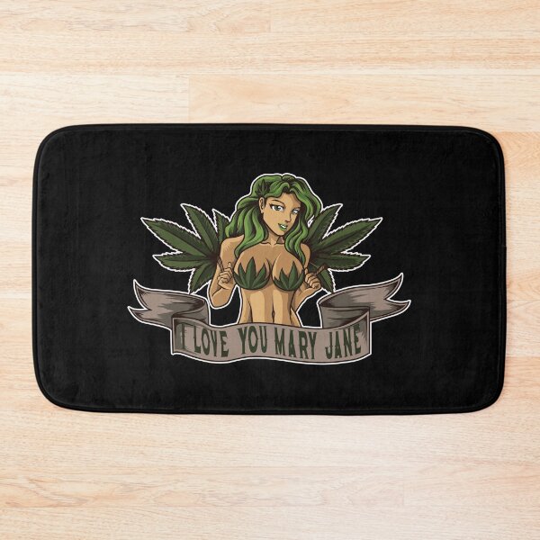 Item preview, I Love You Mary Jane | Cannabis Weed THC CBD designed and sold by anziehend.