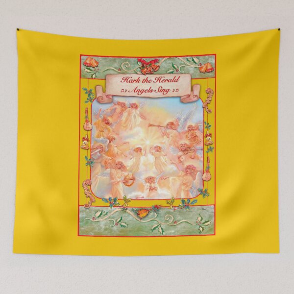 Item preview, HARK THE HERALD ANGELS SING designed and sold by Judy Mastrangelo.