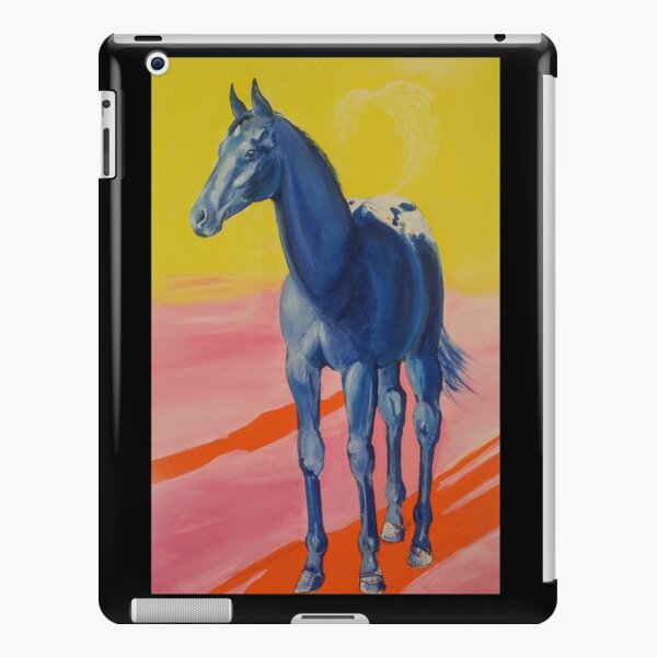 The Appaloosa Colt in Blue iPad Snap Case