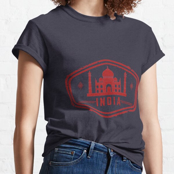 India Stamp Classic T-Shirt