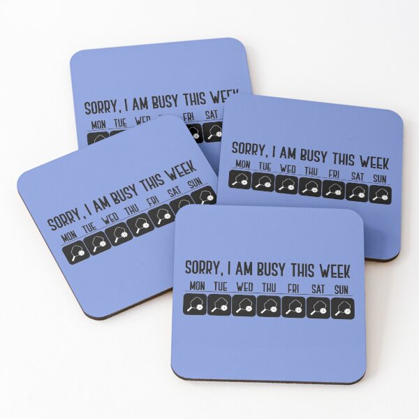 Item preview, Pickleball - sorry, I am busy this week designed and sold by EvieWoj.