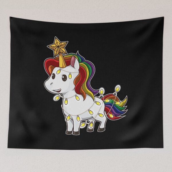 Item preview, Christmas Unicorn designed and sold by anziehend.