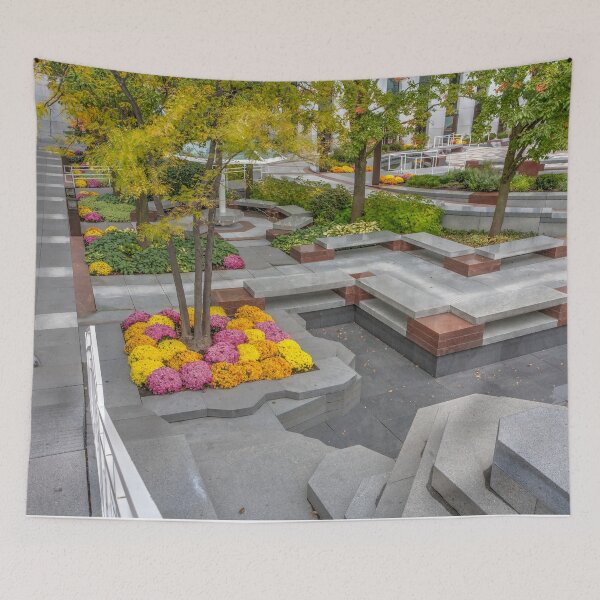 Item preview, Aon Plaza in Fall designed and sold by Adam Bykowski.