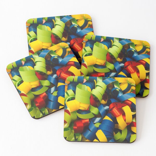 Item preview, Colorful Curly Ribbons designed and sold by umeimages.