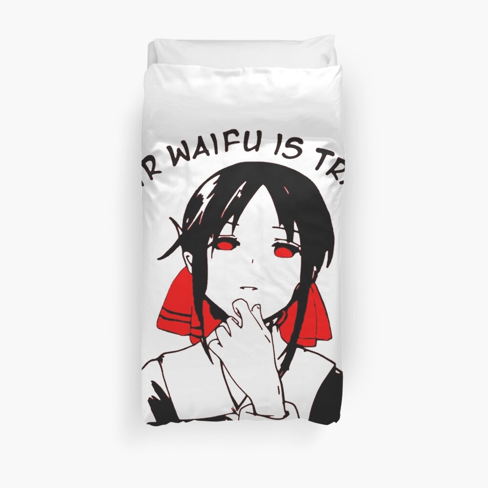 Kaguya Sama Love Is War Waifu Duvet Cover By Otakupapercraft Redbubble