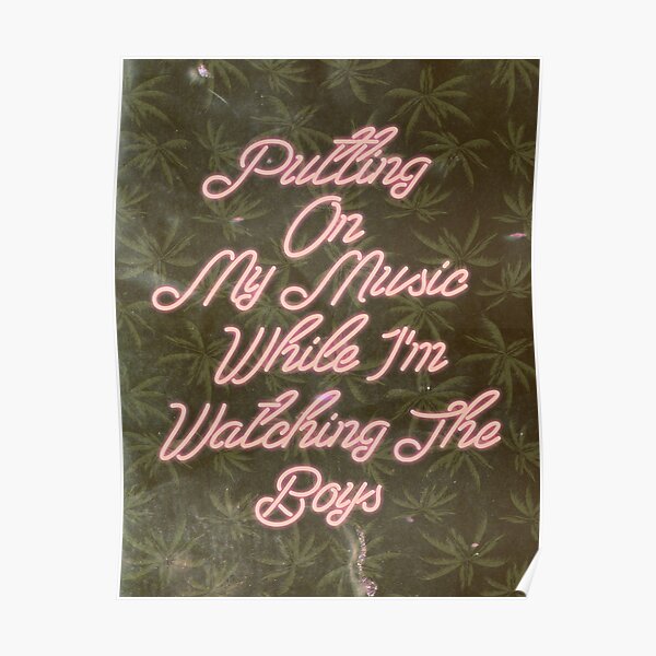 Putting On My Music Poster